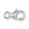 14K White Gold Lobster Clasp w/Jump Ring (10.20mm to 13.80mm)